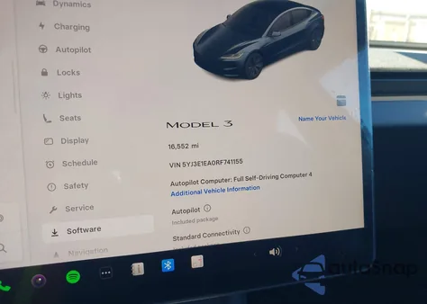 2024 Tesla Model 3 Long Range Dual Motor All-Wheel Drive/Rear-Wheel Drive from USA, damaged, VIN 5YJ3E1EA0RF741155